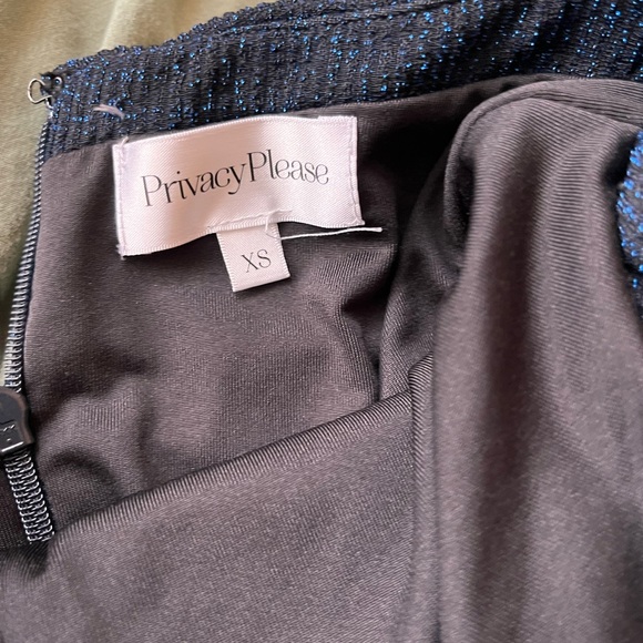 Adorable sparkly Navi blue mini dress - Picture 2 of 2